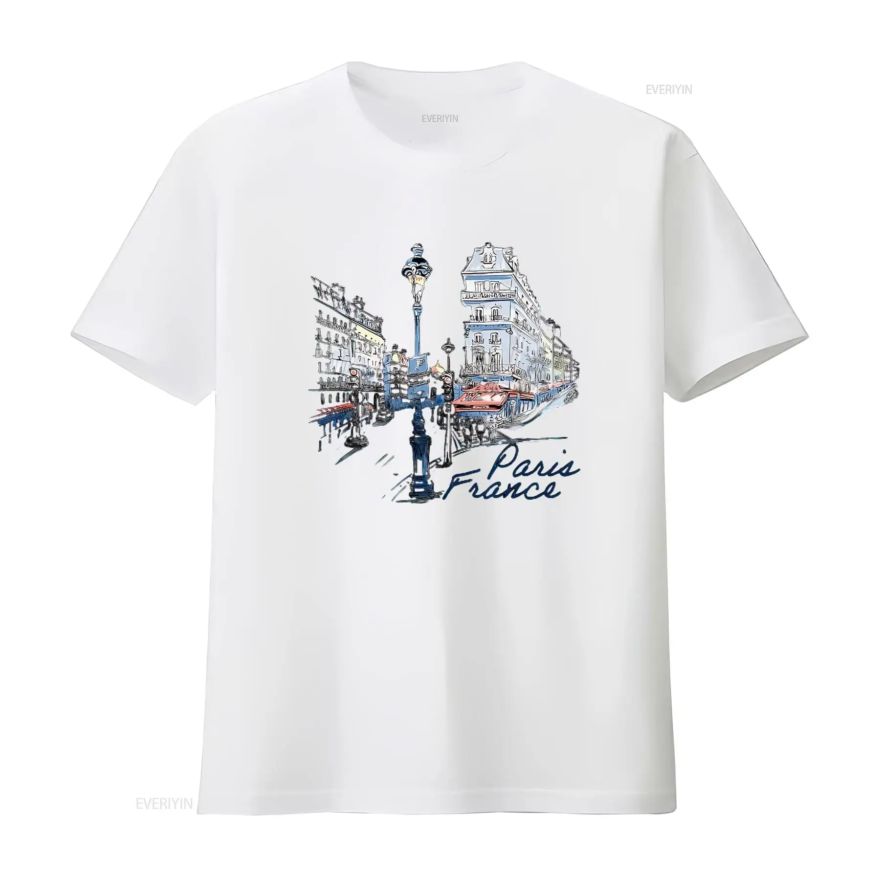パリ フランス お土産 Tシャツ レディース ホワイト Lサ - Street Fashion Paris のレビューと価格