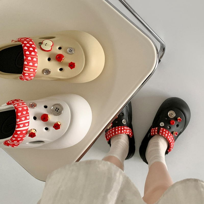女性ファッションクロッグス室内ストリートスリッパキュートDI - Street Fashion Korean のレビューと価格