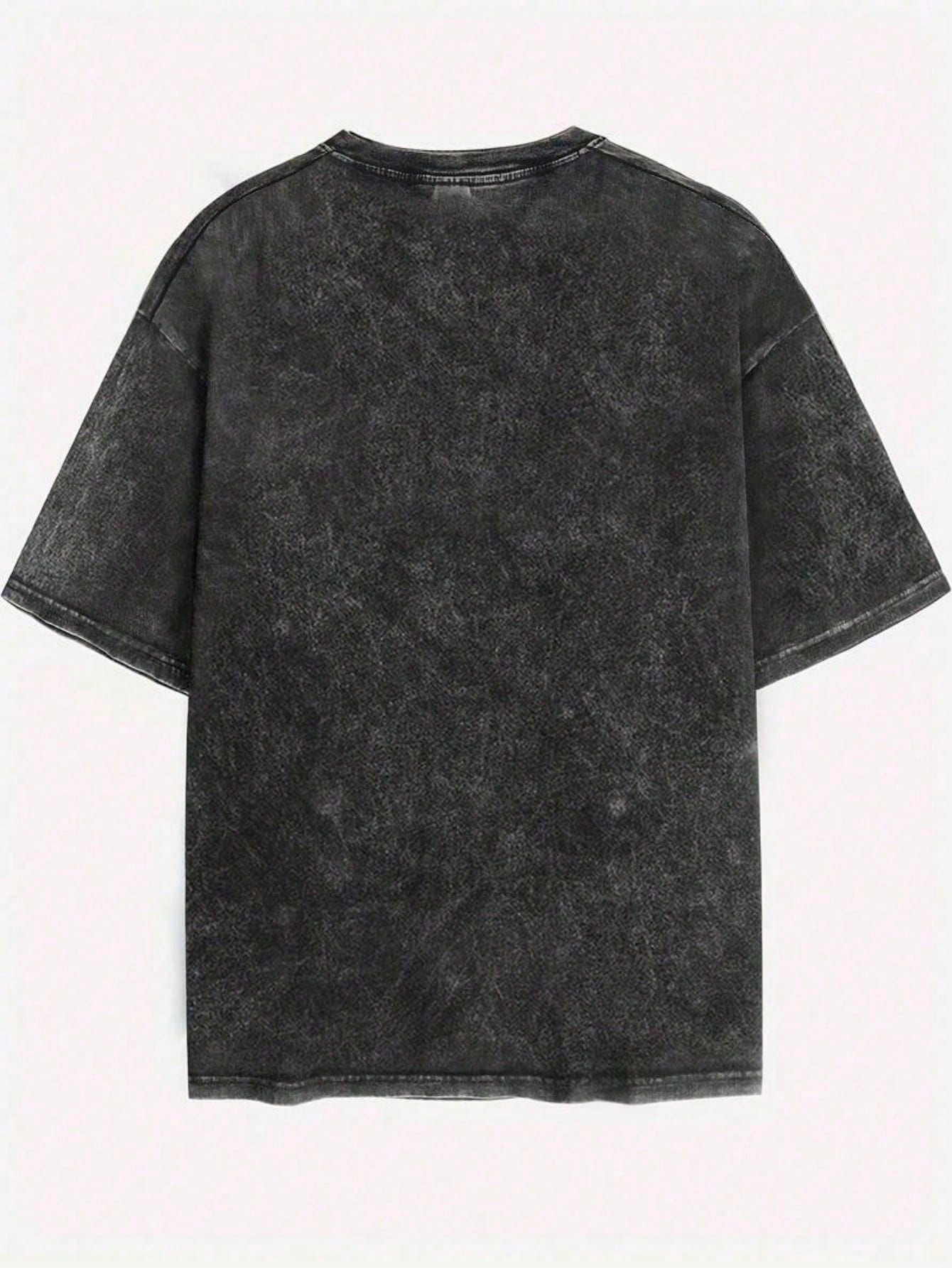 間違いなく中毒性のあるレトロなアシッドウォッシュメンズTシャ - Street Fashion Definition のレビューと価格