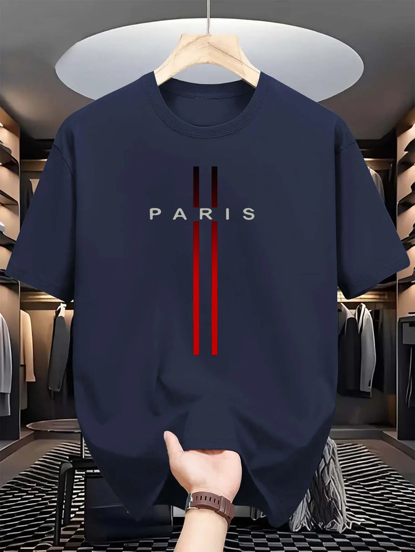 メンズ 100% 純綿 夏 カジュアル ルーズ ファッション - Street Fashion Paris のレビューと価格
