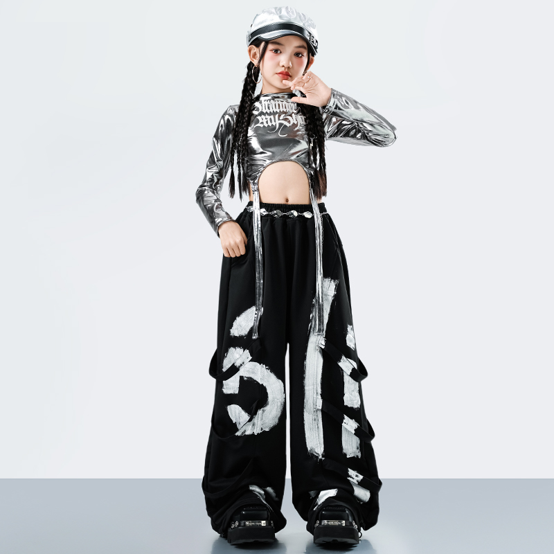 韓国 Y2K キッズストリートウェアスタイルヒップホップダン - Street Fashion Hip Hop のレビューと価格