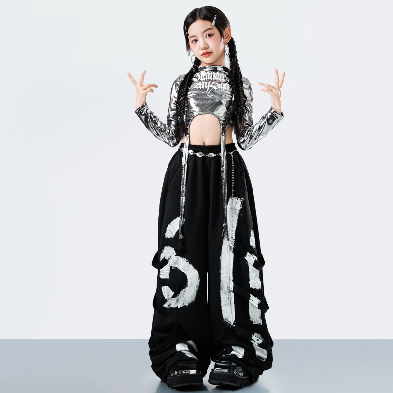 韓国 Y2K キッズストリートウェアスタイルヒップホップダン - Street Fashion Hip Hop のレビューと価格