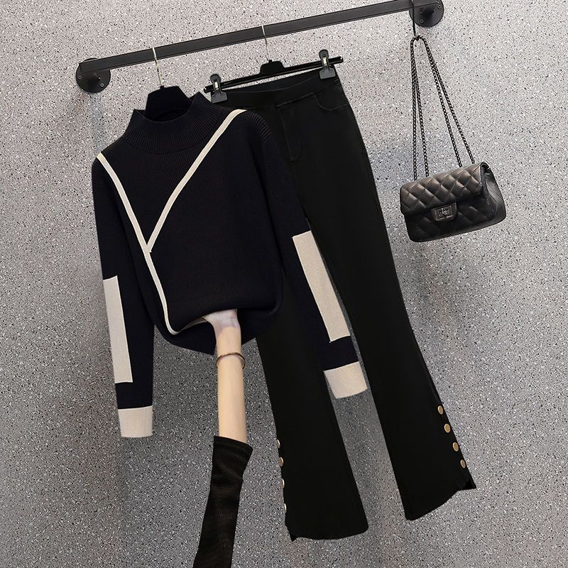ファッショナブルなレディースセット 2023 秋冬新韓国版ス - Street Fashion Korean のレビューと価格
